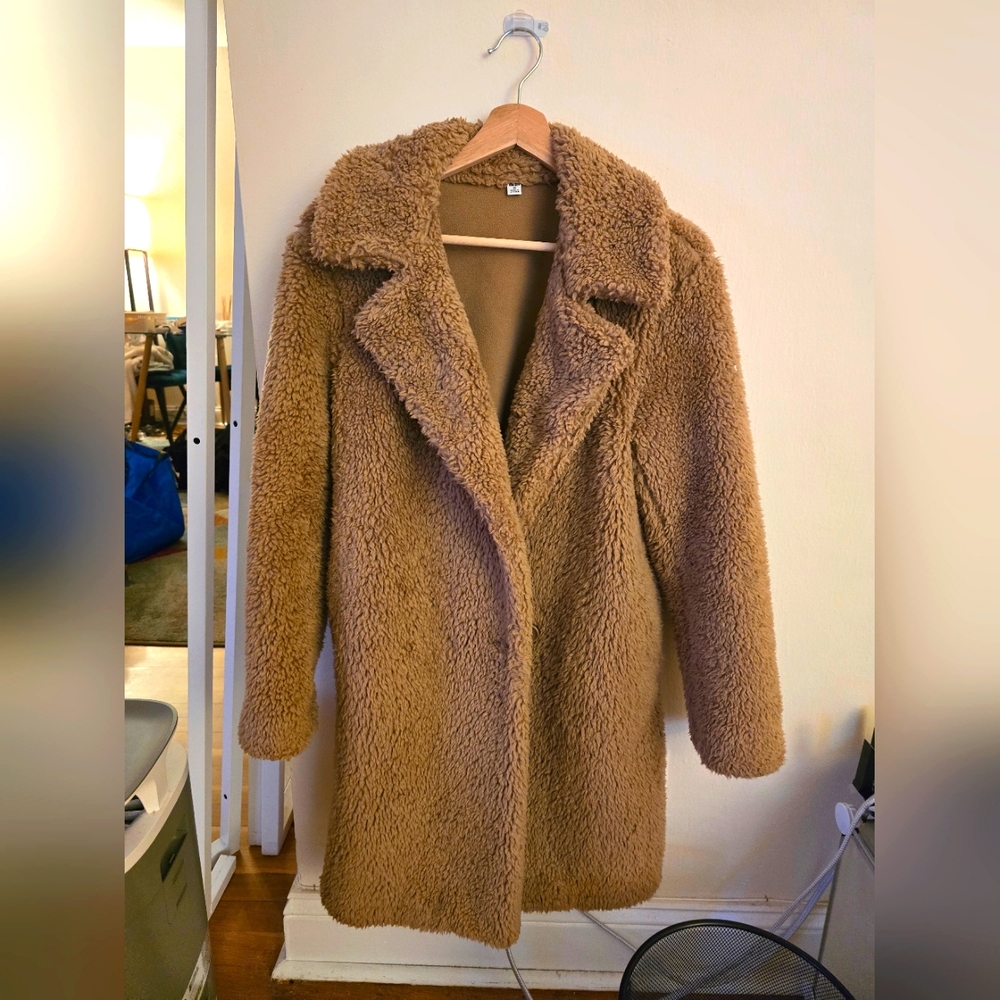 Uniqlo Teddy Bear Coat